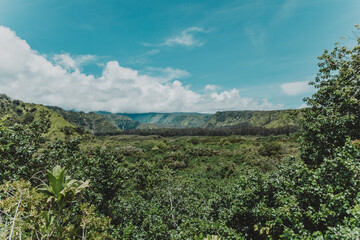 Fototapeta na wymiar landscape of the volcano