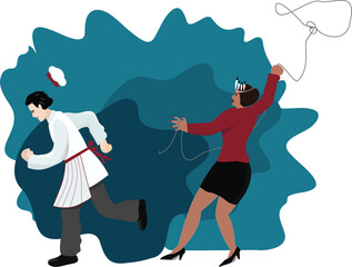 Professional HR hunts a cook. Famous restaurant chef has too many offers an do not want to contact any recruiters.