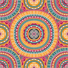 African tribal style fabric seamless pattern colorful geometric shapes for textile background,texture,batik,carpet,mosaic,ceramics,backdrop,wallpaper,clothing,craft,wall,floor,decorative,building,retr