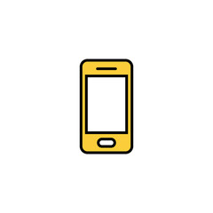 Phone icon vector for web and mobile app. Call sign and symbol. telephone symbol