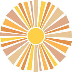Simple Illustration of Sun