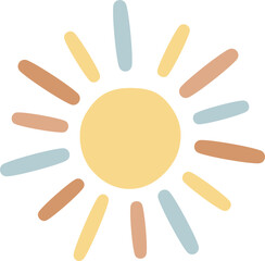 Simple Illustration of Sun