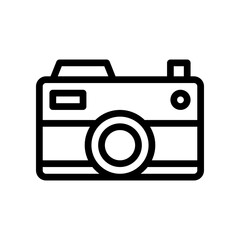 camera line icon