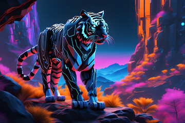 Tiger in the Blue Mountains of Cyber
generative ai