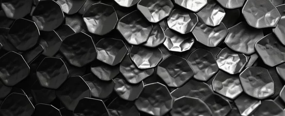 Foto op Plexiglas metal texture used as background. generative ai © LivroomStudio