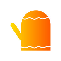 glove gradient icon