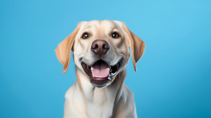Capture exuberance with our happy Labrador image. Perfect for online content, marketing, and creative designs