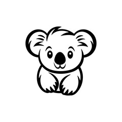 cute koala vector illustration