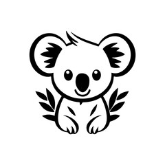 cute koala vector illustration
