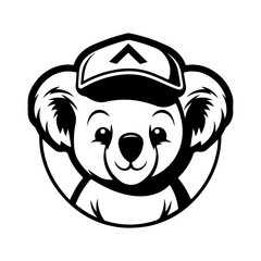 cute koala vector illustration