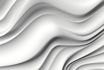 Soft Modern Wave Light Gray and White abstract background. generative ai