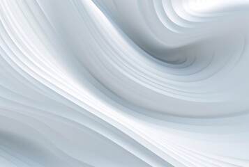 Obraz na płótnie Canvas Soft Modern Wave Light Gray and White abstract background. generative ai