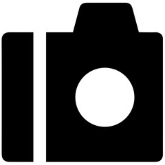 camera photography icon symbol image vector. Illustration of multimedia photographic lens grapich design image.