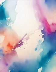 Creative Ways to Use Watercolor Abstract Backgrounds, Generative AI