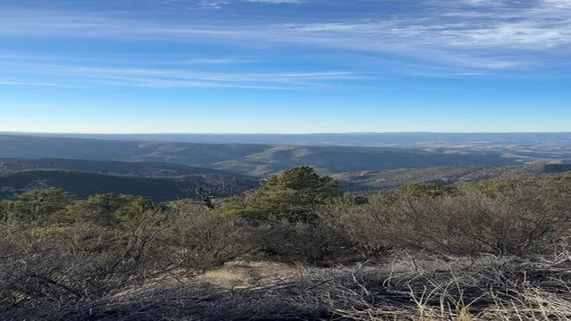 Mountain ridge in New Mexico