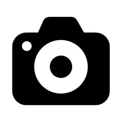 camera photography icon symbol image vector. Illustration of multimedia photographic lens grapich design image.