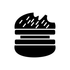 burger glyph icon