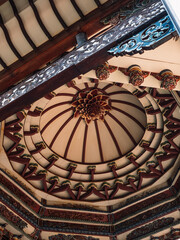 Vintage Asia Theater Stage house Ceiling patterns