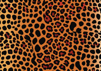Vector Jaguar Skin Seamless Pattern keywords