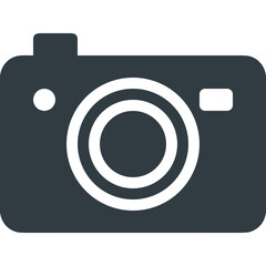 camera photography icon symbol image vector. Illustration of multimedia photographic lens grapich design image