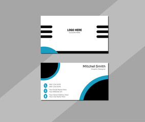 Creative business card. Vector template.: business card. business card template. layout. business illustration. creative design. business card presentation.