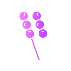 skewers gradient icon