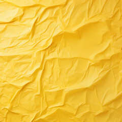 Vibrant Yellow Paper Texture Background: Bright and Sunny Surface for Creative Designs and Artistic Projects. Generative AI.