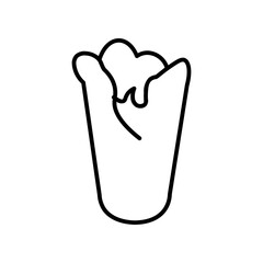 lettuce line icon