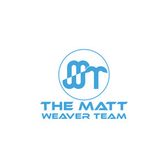 minimal and abstract alphabet letters MWT,TWM,TW,MW logo