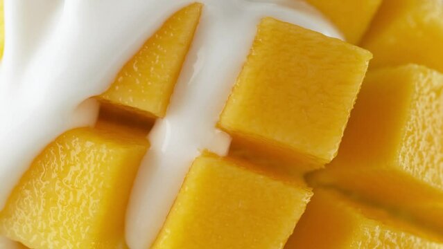 Mango, Tropical, Yogurt, Fruit