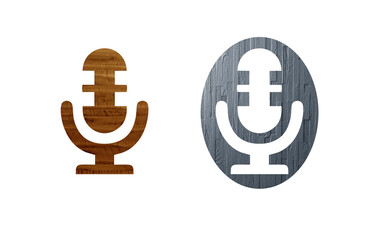 microphone podsact symbol illustration