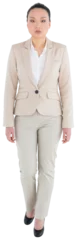 Foto op Plexiglas Aziatische plekken Digital png photo of asian businesswoman on transparent background