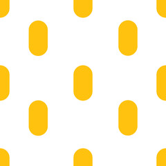 Digital png illustration of yellow pattern on transparent background
