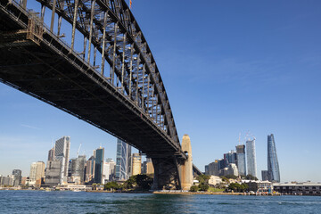 Sydney Harbour Bridge and Sydney harbour
