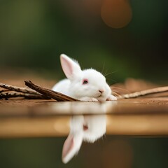 bunny in the garden