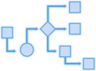 Digital png illustration of network of connections on transparent background