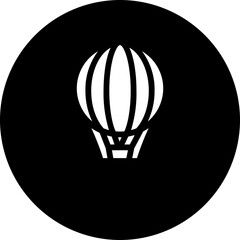 Hot Air Balloon line icon