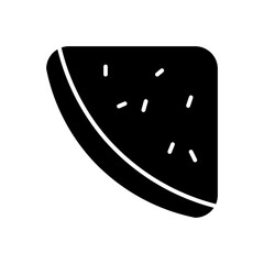 watermelon glyph icon