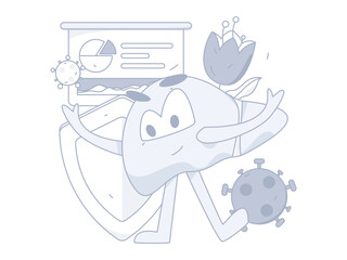 Medical Characters Anti-epidemic Flat Vector Concept Operation Hand Drawn Illustration
