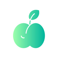 apricot gradient icon
