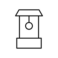 water well line icon