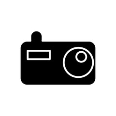 camera glyph icon