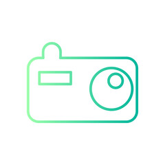 camera gradient icon