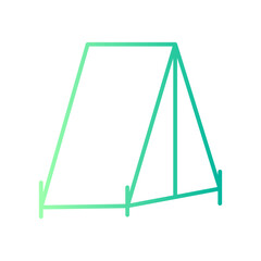 camp gradient icon