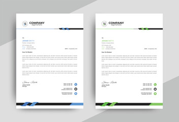 Best quality this clean & simple letterhead design for any brand or company