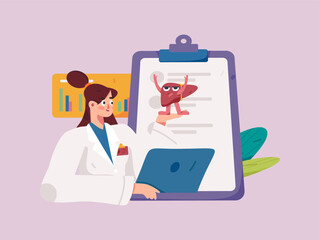 Medical Characters Anti-epidemic Flat Vector Concept Operation Hand Drawn Illustration
