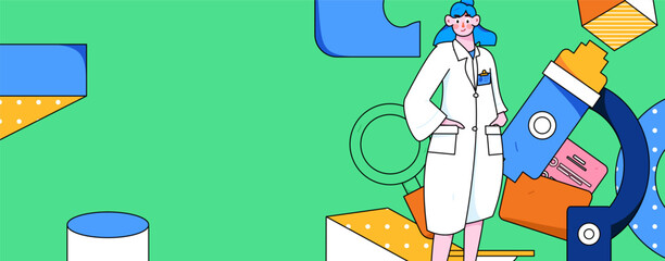 Medical Characters Anti-epidemic Flat Vector Concept Operation Hand Drawn Illustration
