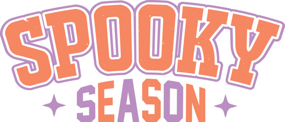 Fototapeta premium Cute Halloween Retro Design Bundle 