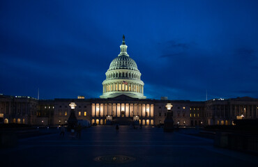 Fototapeta na wymiar US Capitol