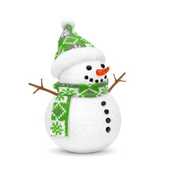 雪だるま イラスト リアル